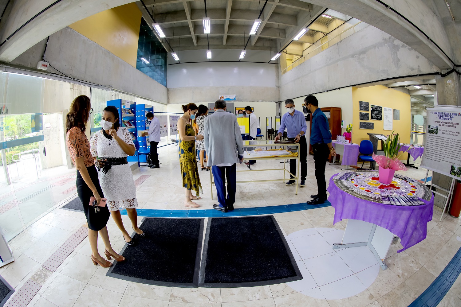 Portal UFS - Exposição mostra crescimento da Biblioteca Central da UFS ...